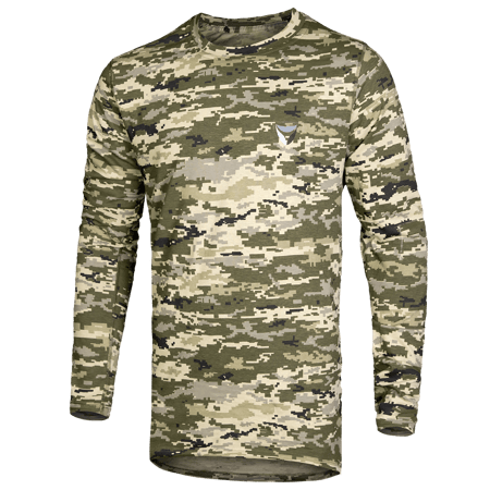 Лонгслів Camotec Bavovna Піксель KOMBAT
