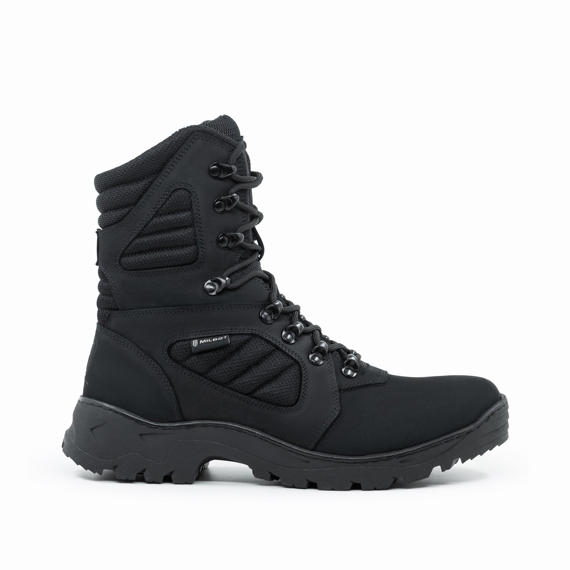 Берці тактичні CONQUEST демісезон чорний MILBOT