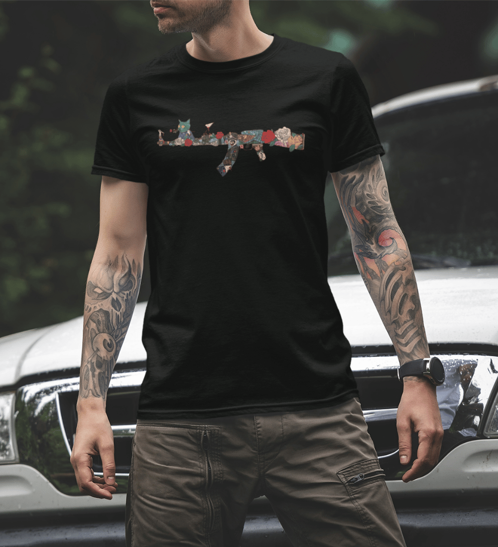 Футболка 1.001 чорна We feel