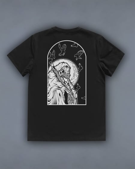 Футболка з принтом Ravens чорна We feel