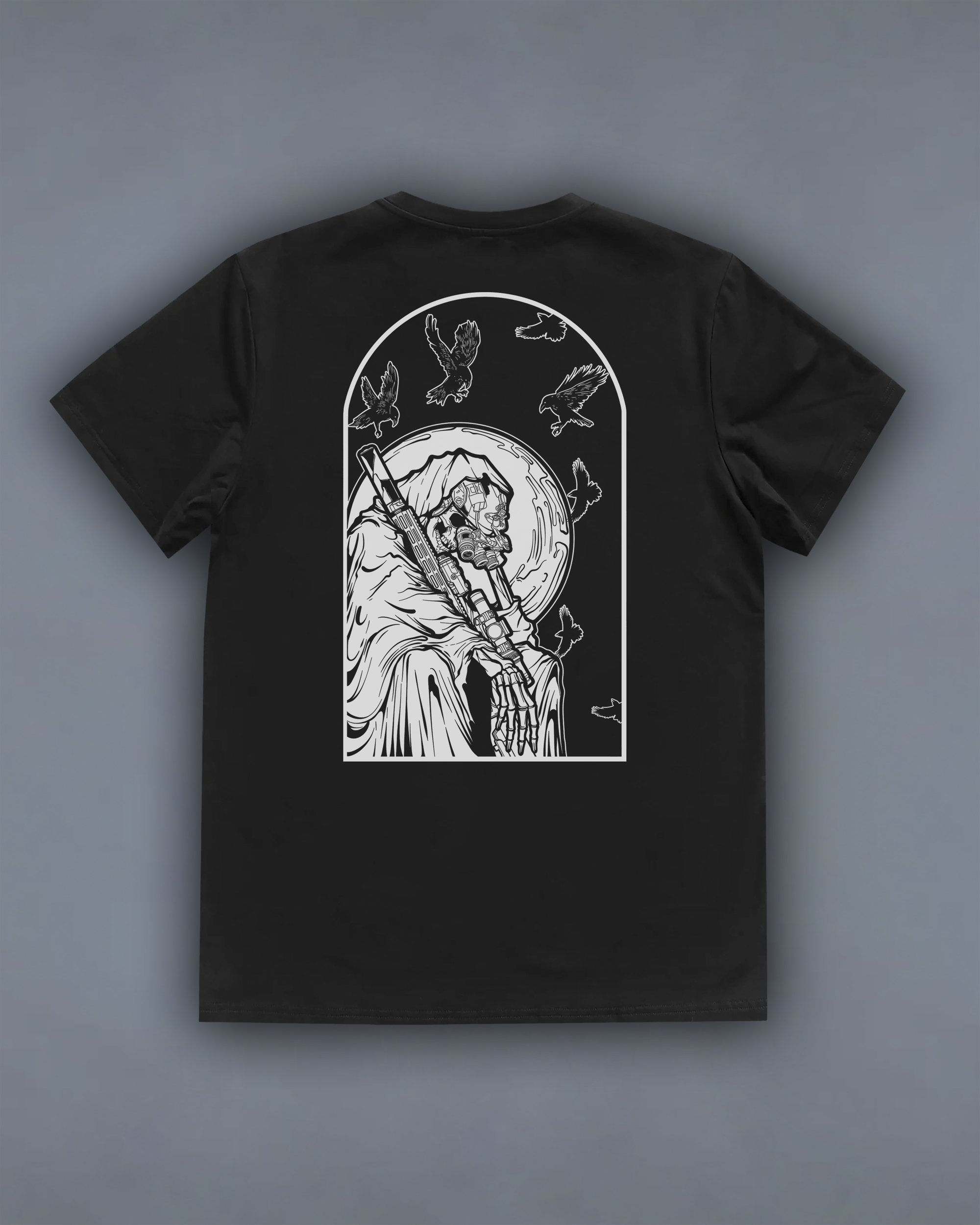 Футболка з принтом Ravens чорна We feel