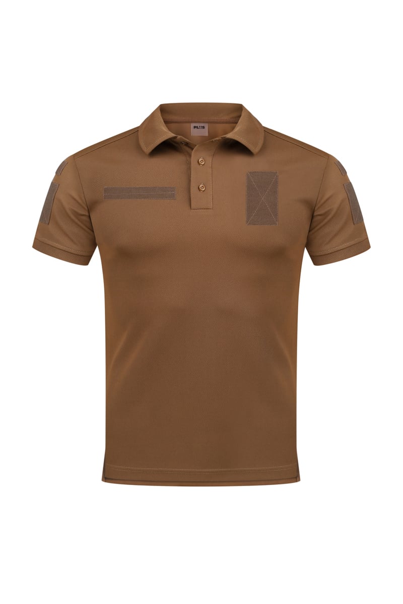 Футболка поло тактичне, CoolPass Койот PlusPlus