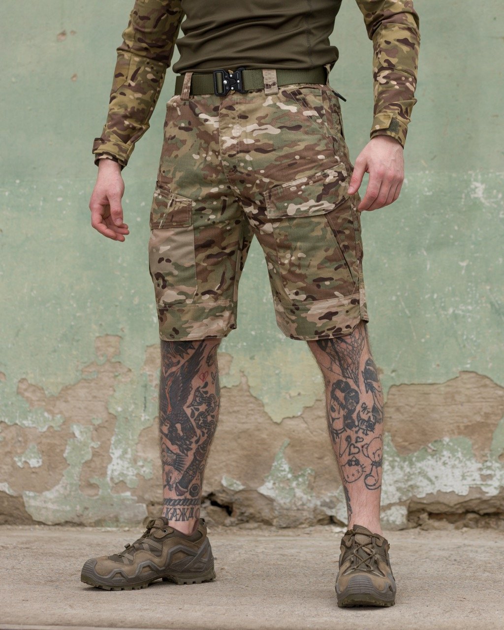 Шорти карго тактичні BEZET Military мультикам