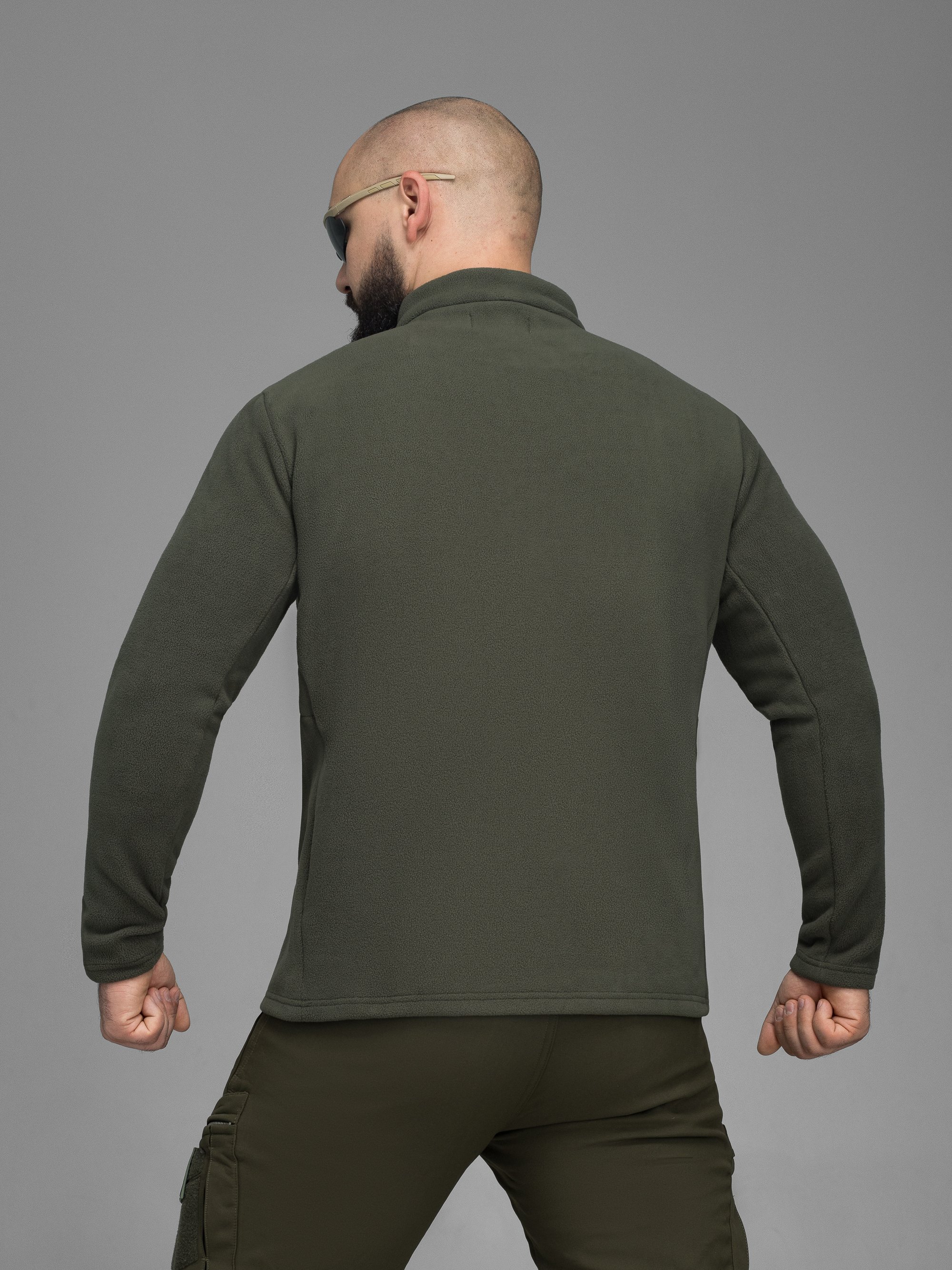 Кофта флісова BEZET Frostline хакі - Фото 13