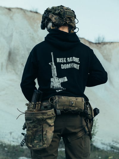 Худі BEZET Commando чорний - Фото 8