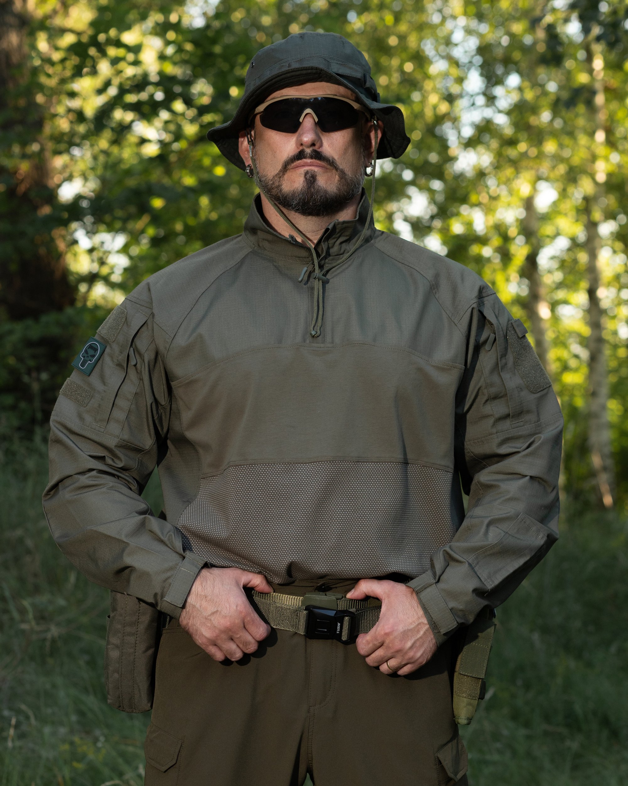 КОМПЛЕКТ (БРЮКИ КАРГО ТАКТИЧНІ BEZET БАЙРАКТАР ХАКІ, СОРОЧКА БОЙОВА BEZET FIGHT 2.0 ХАКІ) - Фото 5