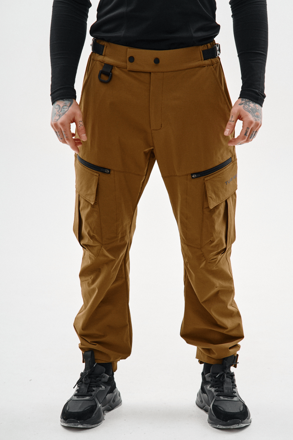 Карго штани прямого крою з нейлону "Дайру 2.0.", койот TURWEAR