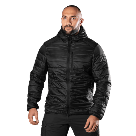 Пуховик Camotec легкий Storm Hood 2.0 Чорний KOMBAT