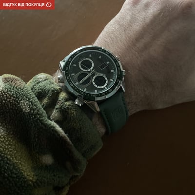 Чоловічий тактичний годинник Naviforce Fly Army Green Бест Тайм - Фото 35