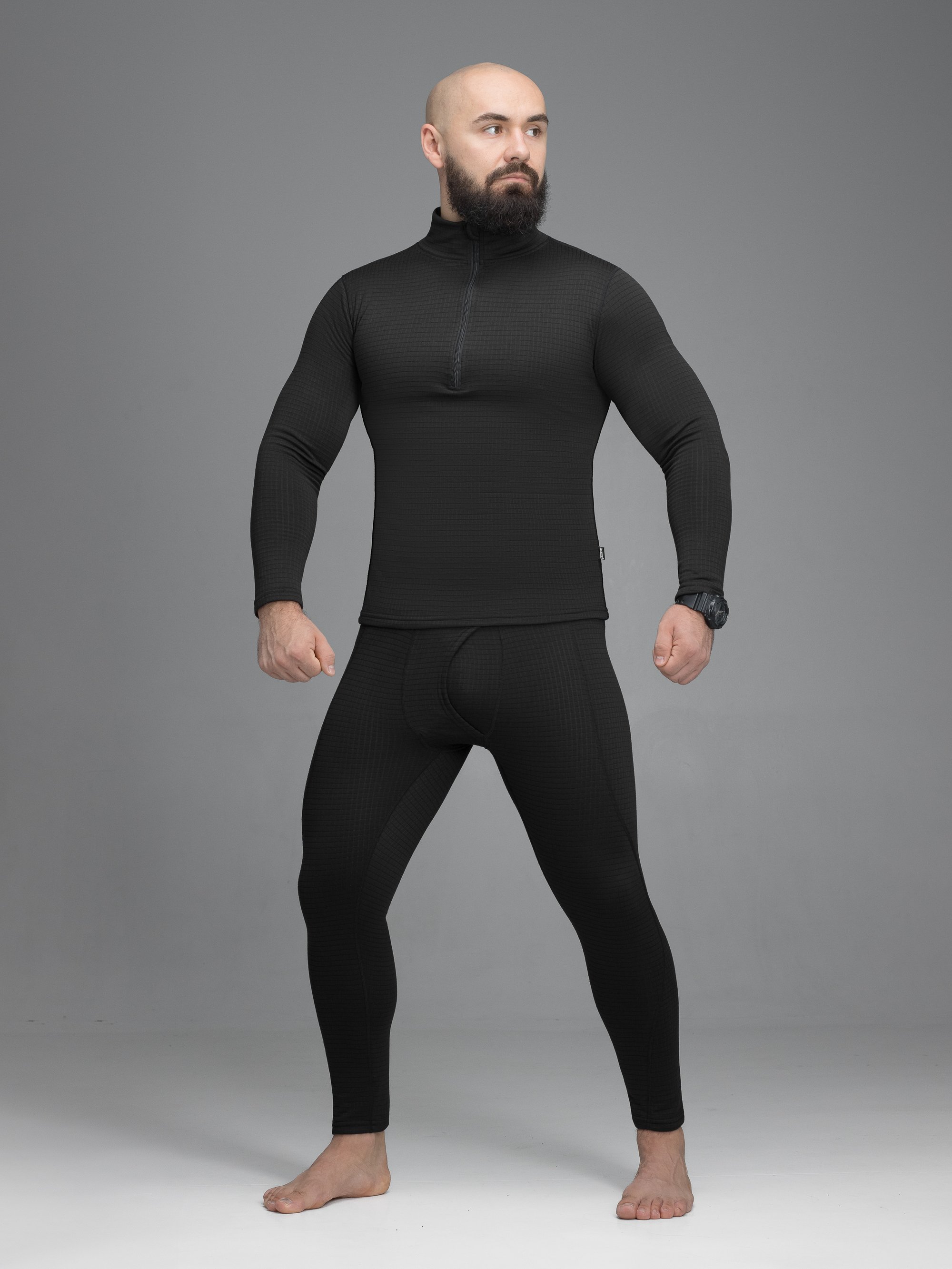 Термобелье комплект BEZET 2 уровень черный