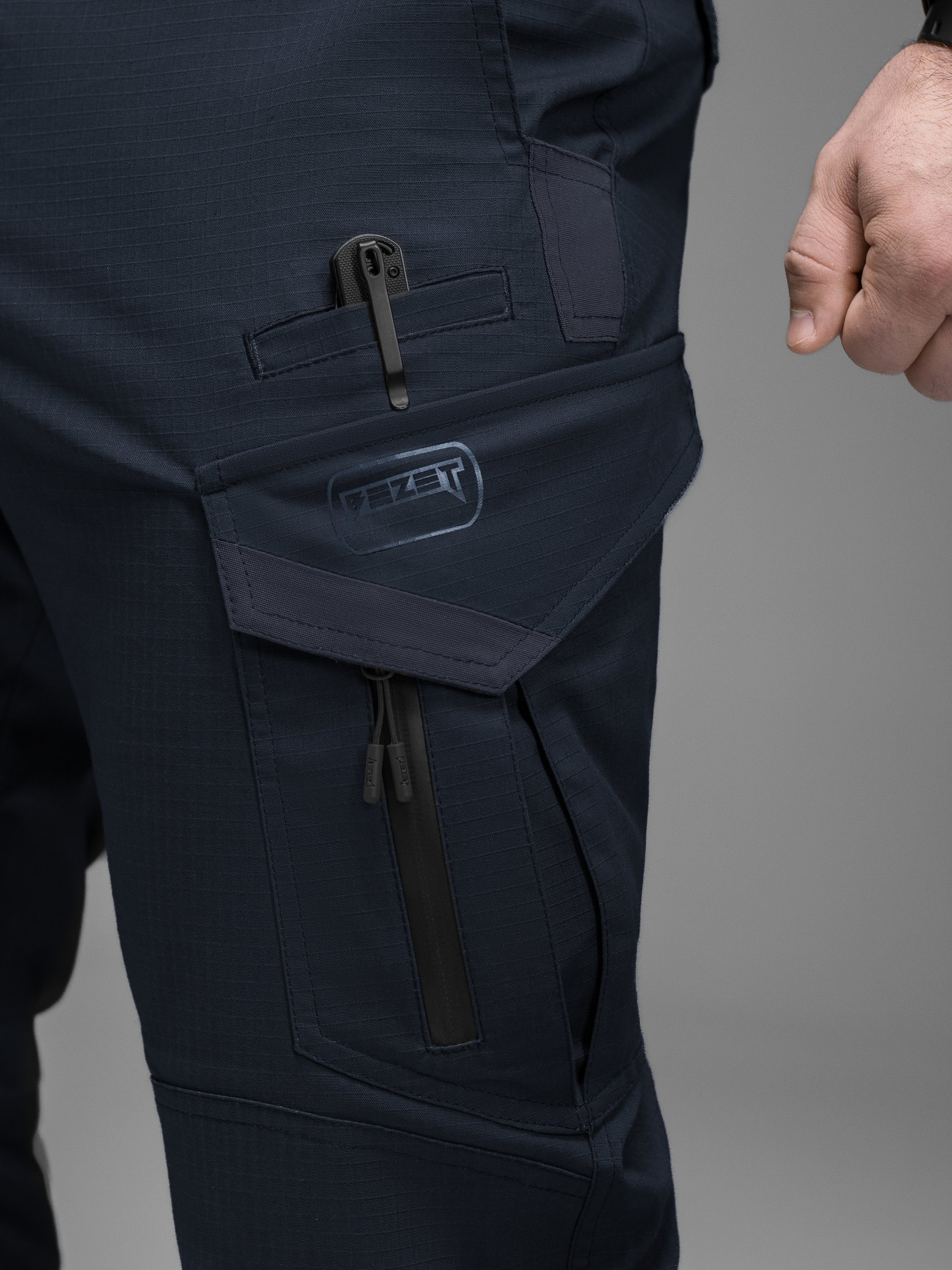 Штани жіночі карго тактичні BEZET Onyx синій - Фото 6