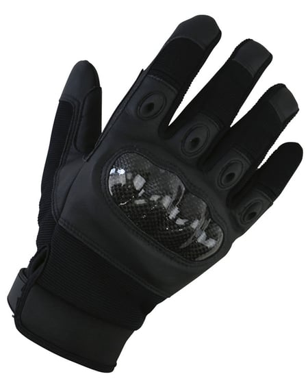 Рукавички тактичні KOMBAT UK Predator Tactical Gloves чорний KOMBAT