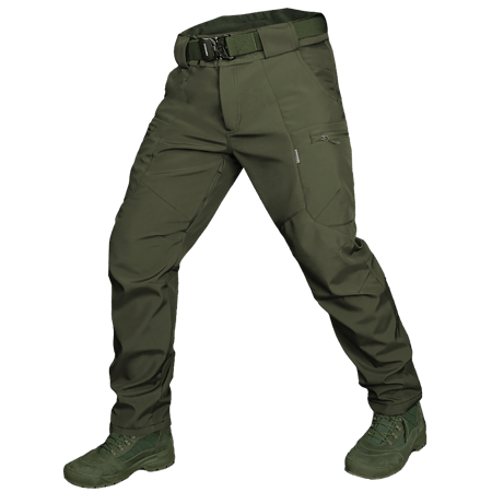 Штани Camotec SoftShell Vent Оливковий KOMBAT