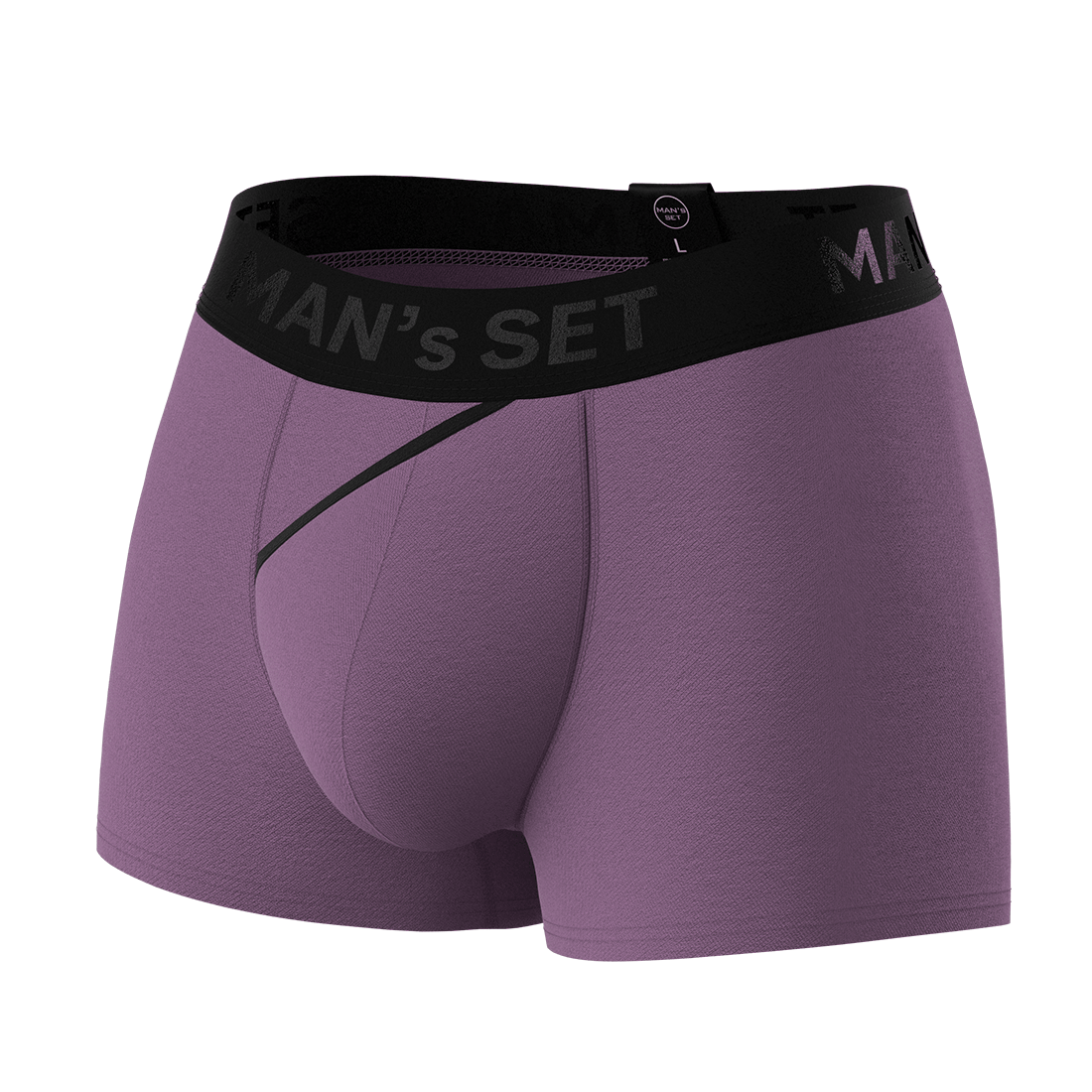 Чоловічі анатомічні боксери, Anatomic Classic 2.0, Black Series, лавандовий MansSet