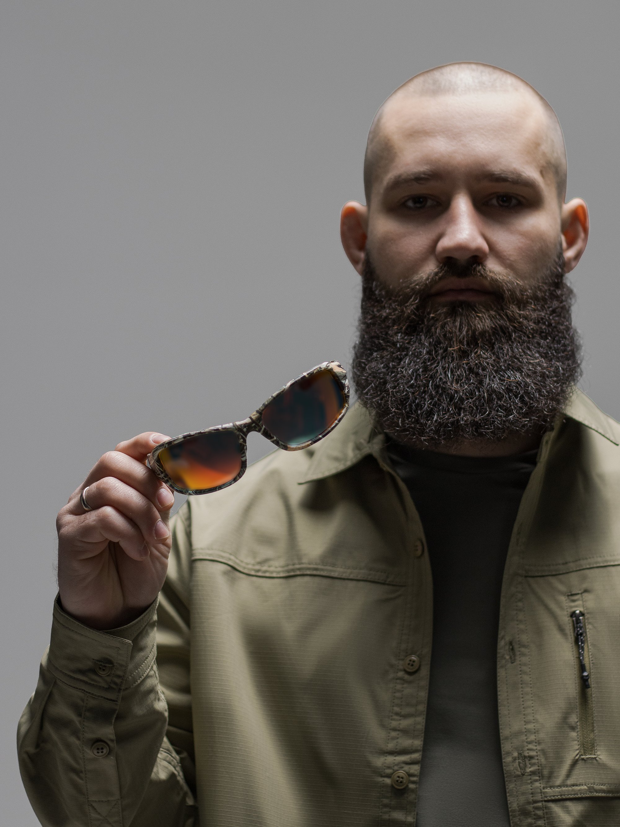 Окуляри тактичні BEZET Shadow 2.0 камуфляжний - Фото 6