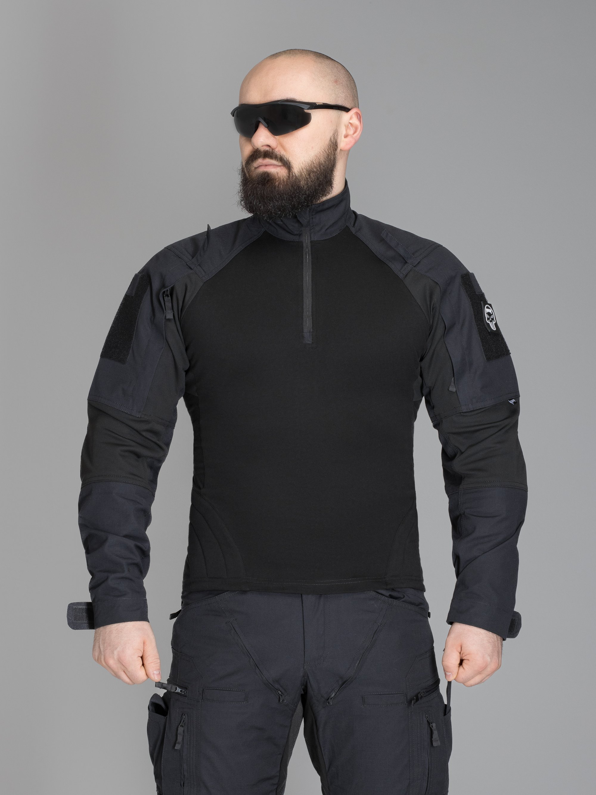 Сорочка бойова BEZET Штурм чорний - Фото 11