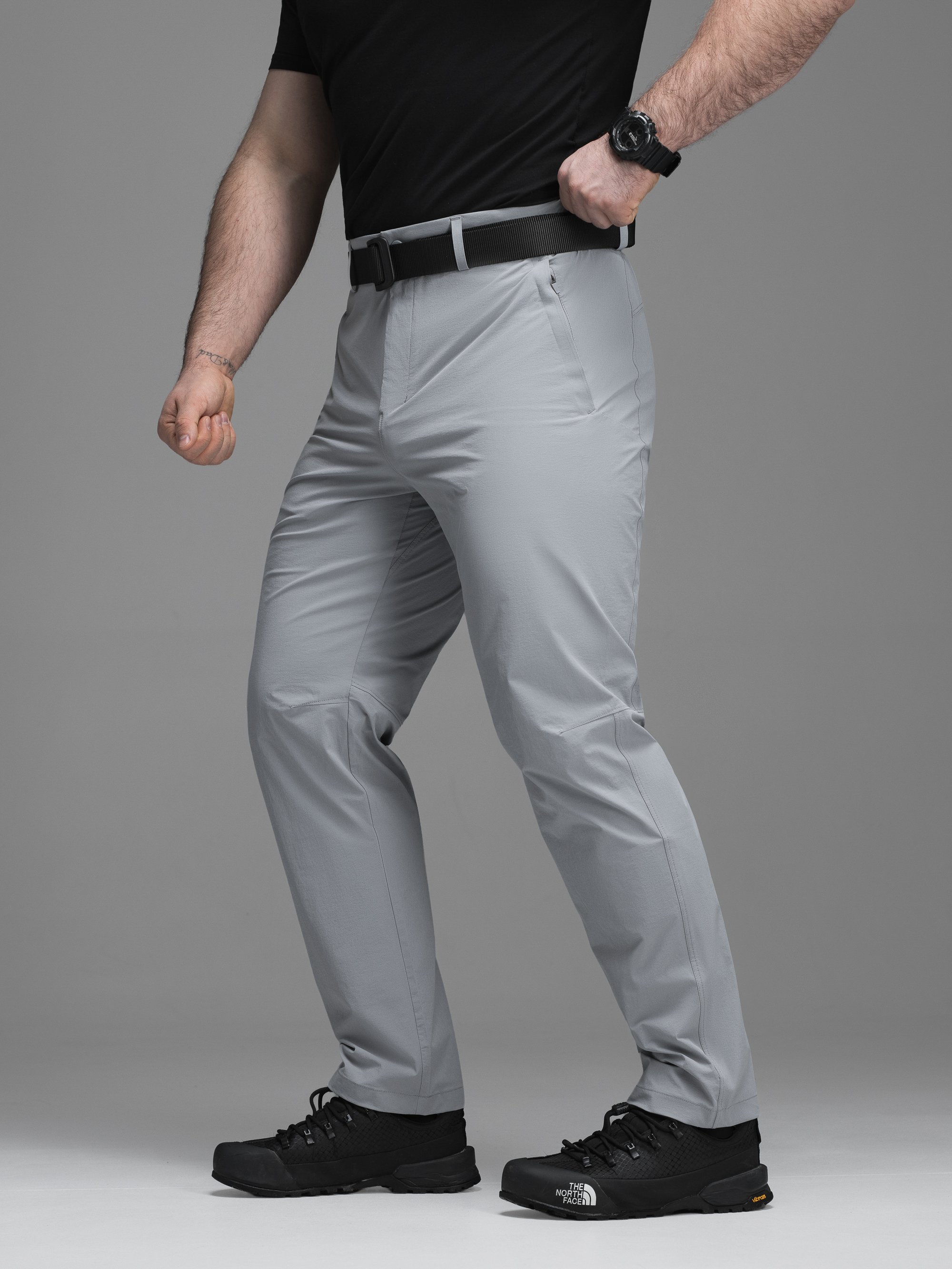 Брюки BEZET Decent сірий - Фото 9