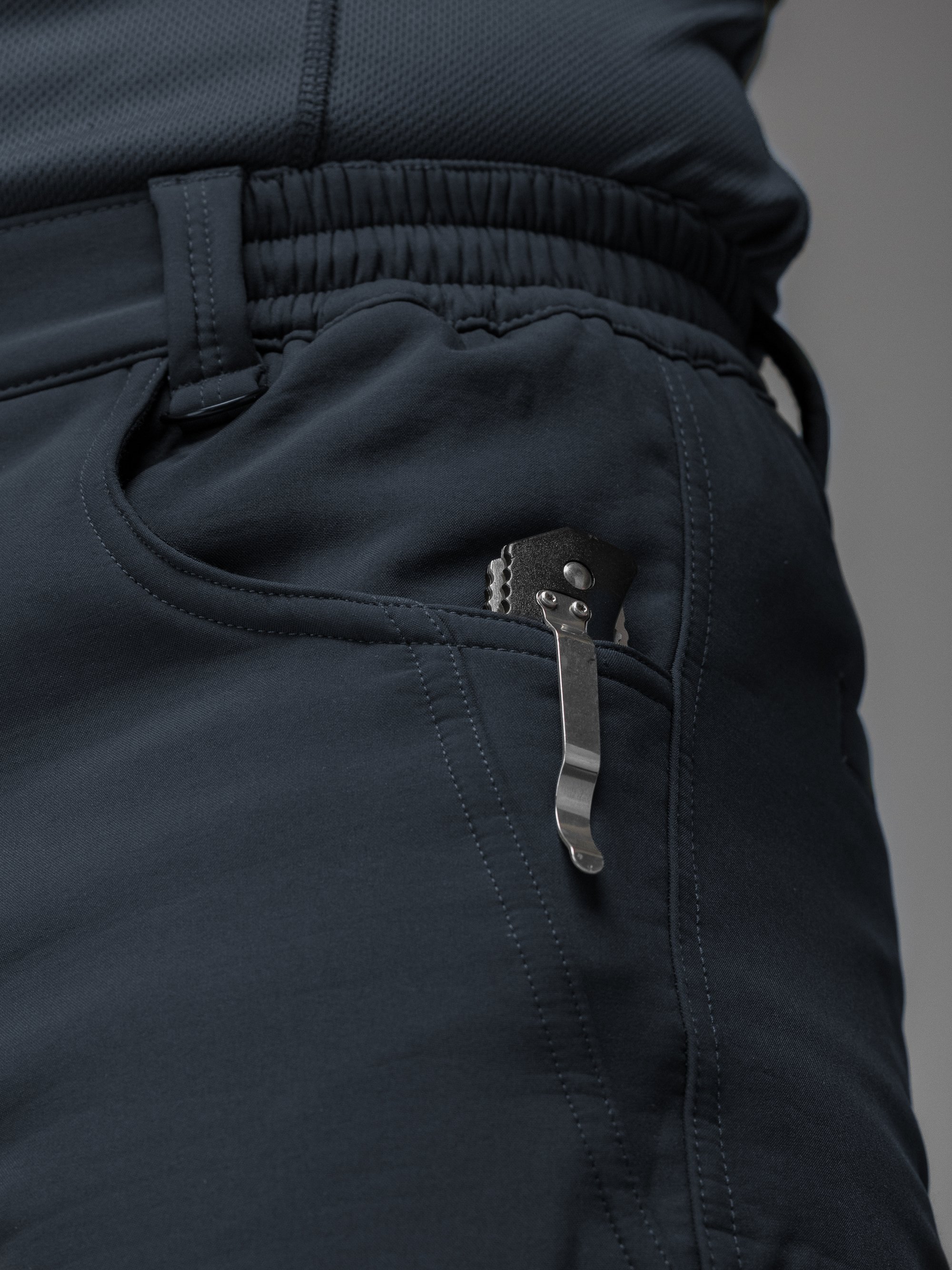 Зимові штани карго тактичні Softshell BEZET Ешелон синій - Фото 18