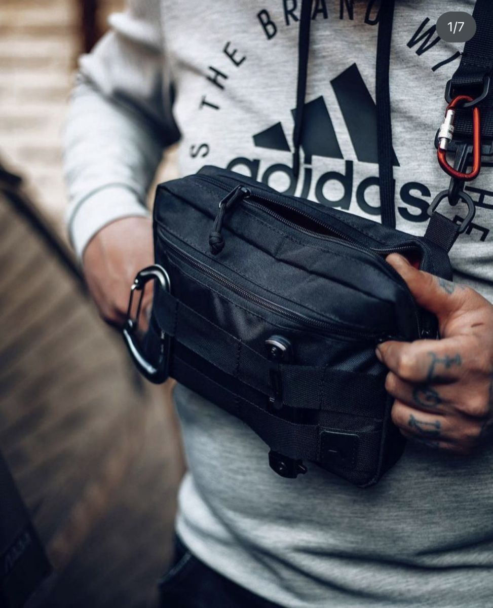 Сумка нагрудна Pushka 01 Чорна AVGear