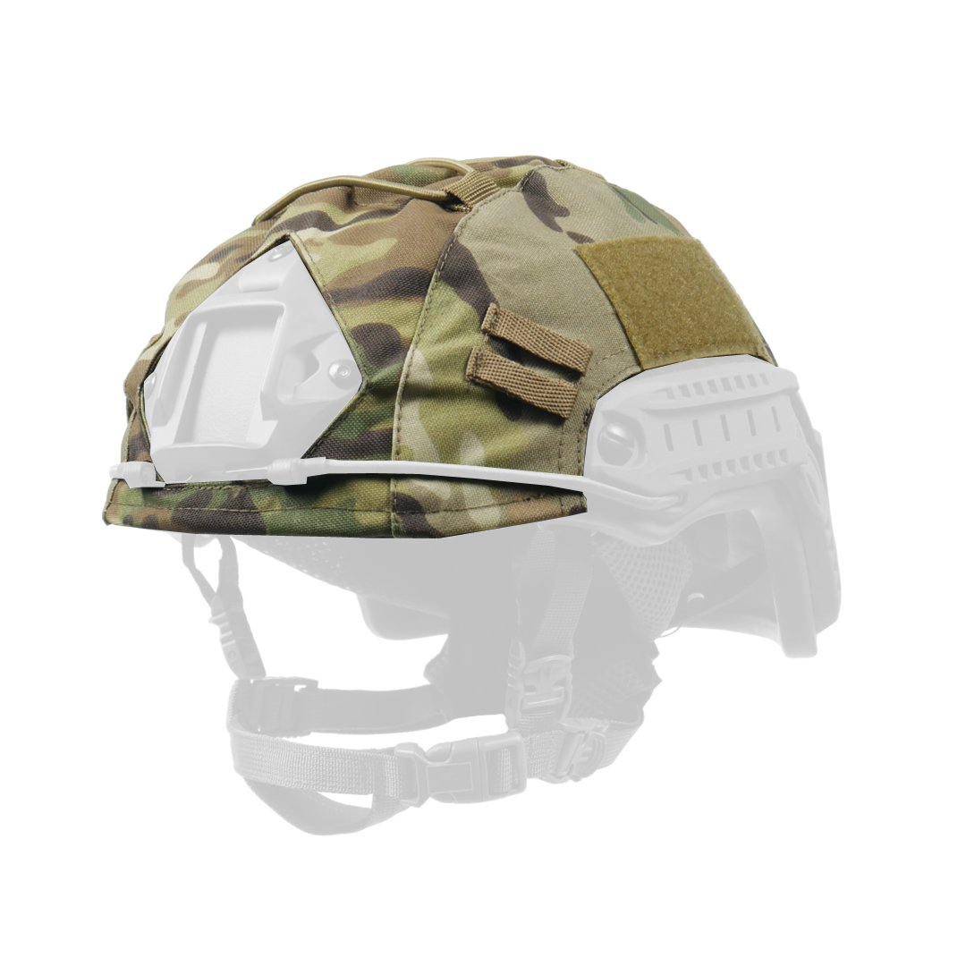 Кавер мультикам Kiborg на шолом FAST-1 KIBORG