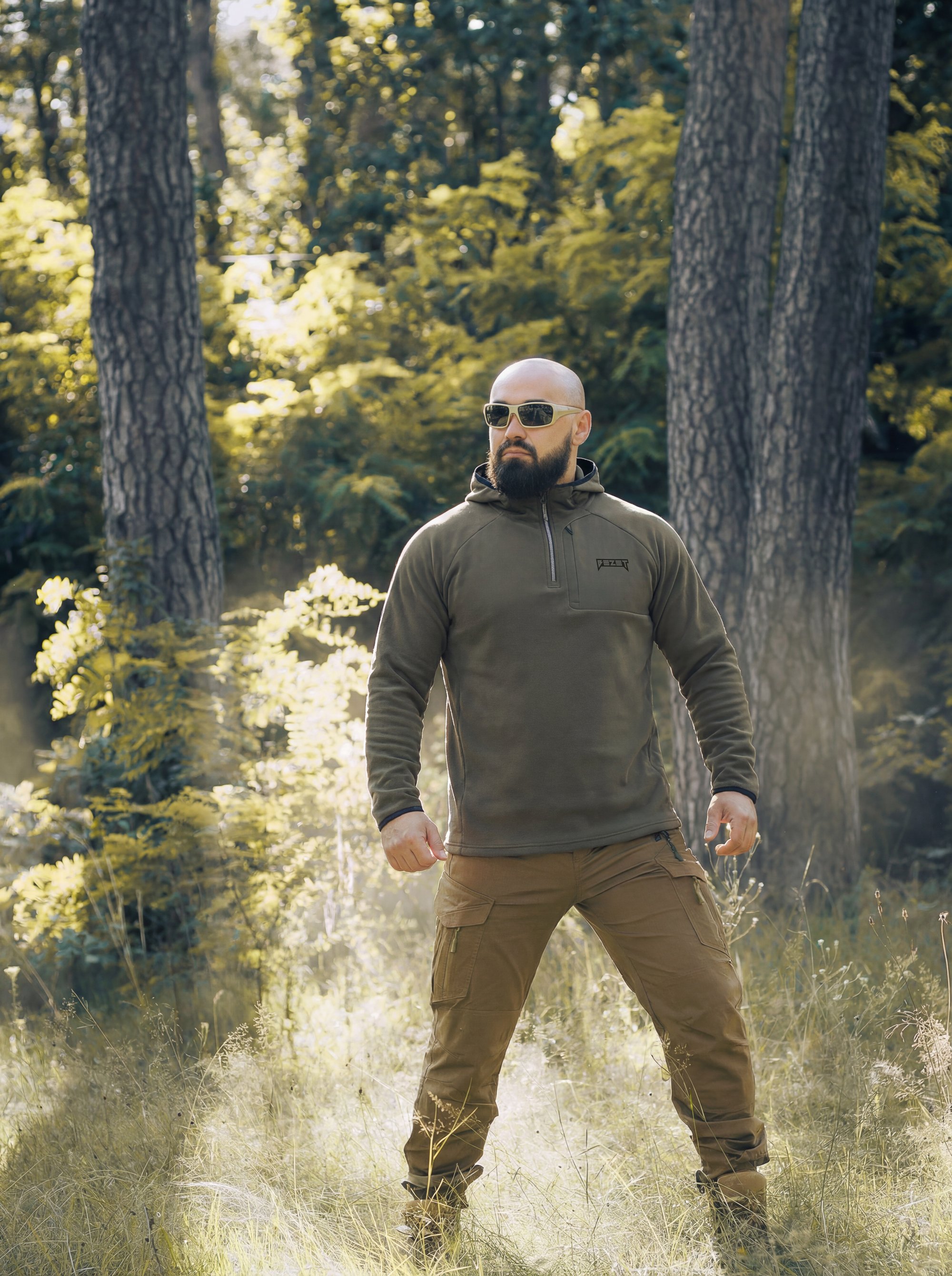 Кофта BEZET Motion хакі - Фото 20