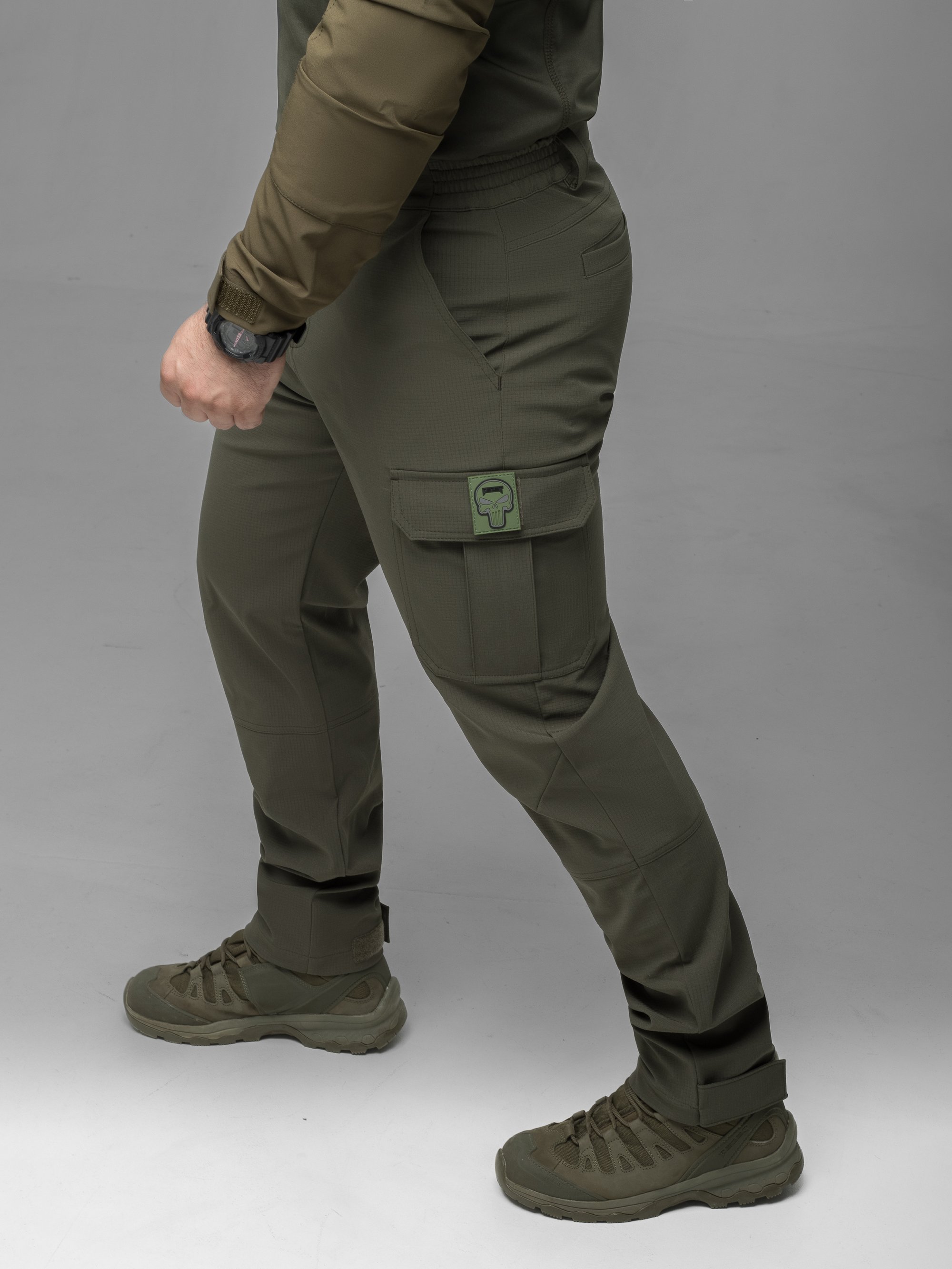 Штани карго тактичні BEZET Basic хакі - Фото 7