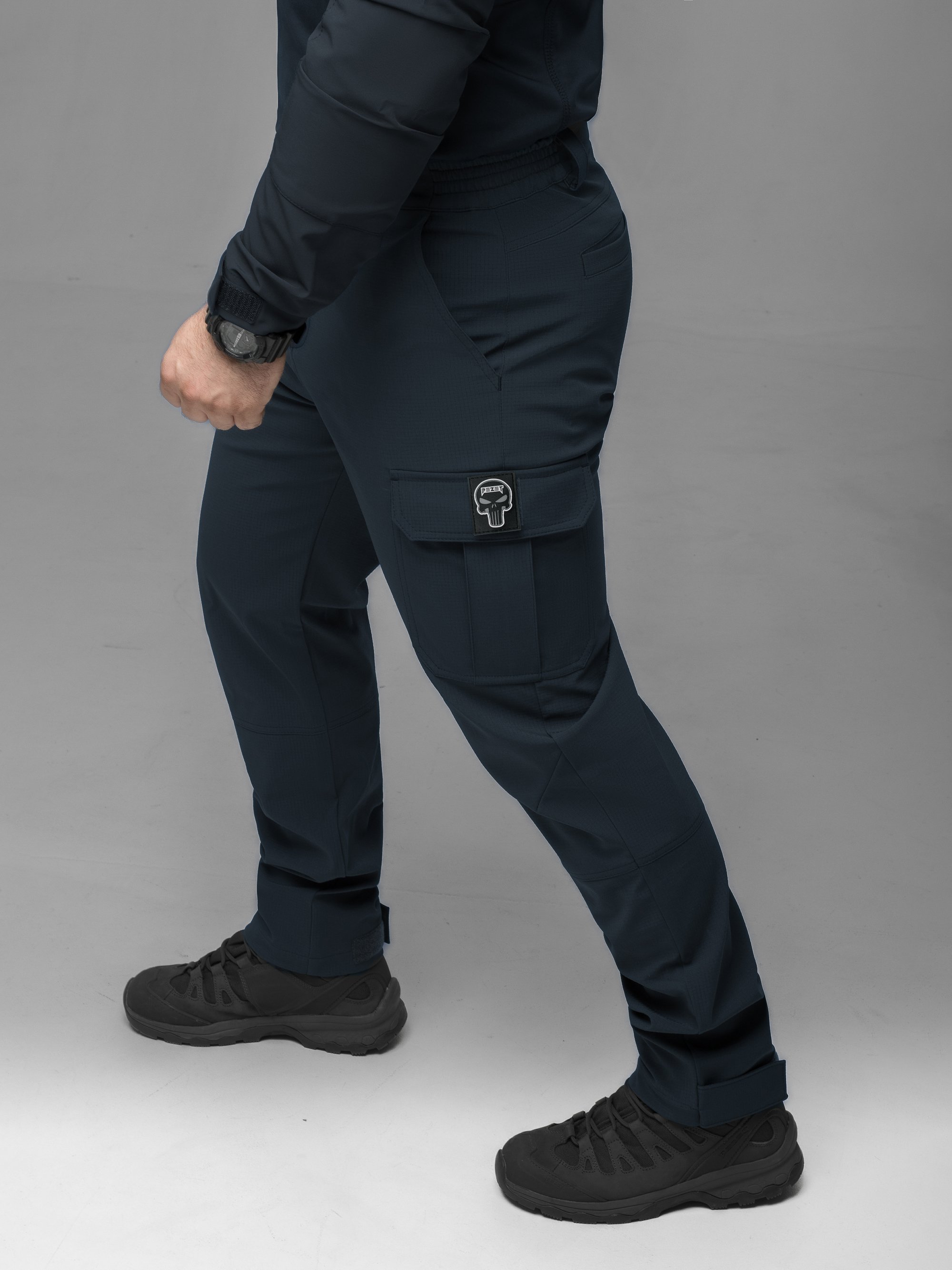 Штани карго тактичні BEZET Basic синій - Фото 7