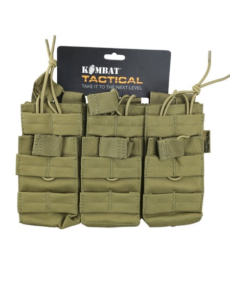 Підсумок під магазини АК KOMBAT UK Triple DUO Mag Pouch койот KOMBAT