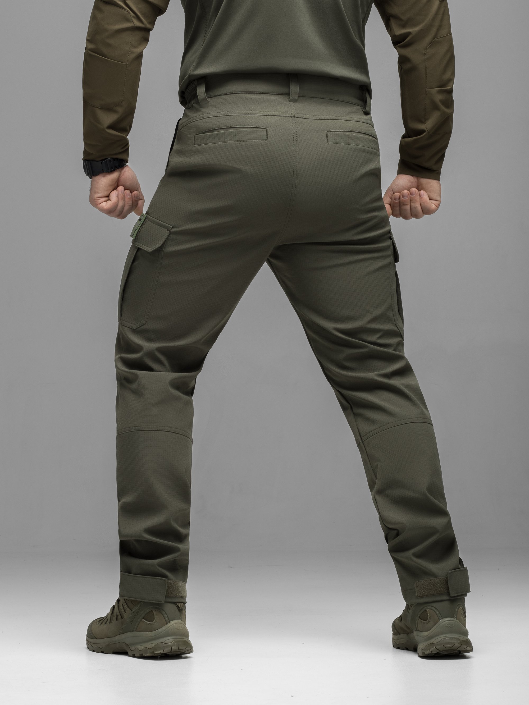 Штани карго тактичні BEZET Basic хакі - Фото 13