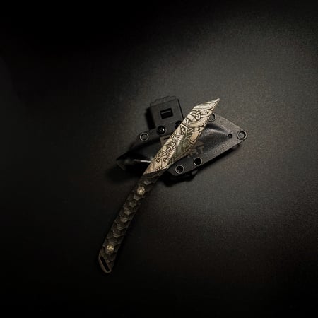 Ніж ЛОКІ ЧОРНИЙ BATART UA