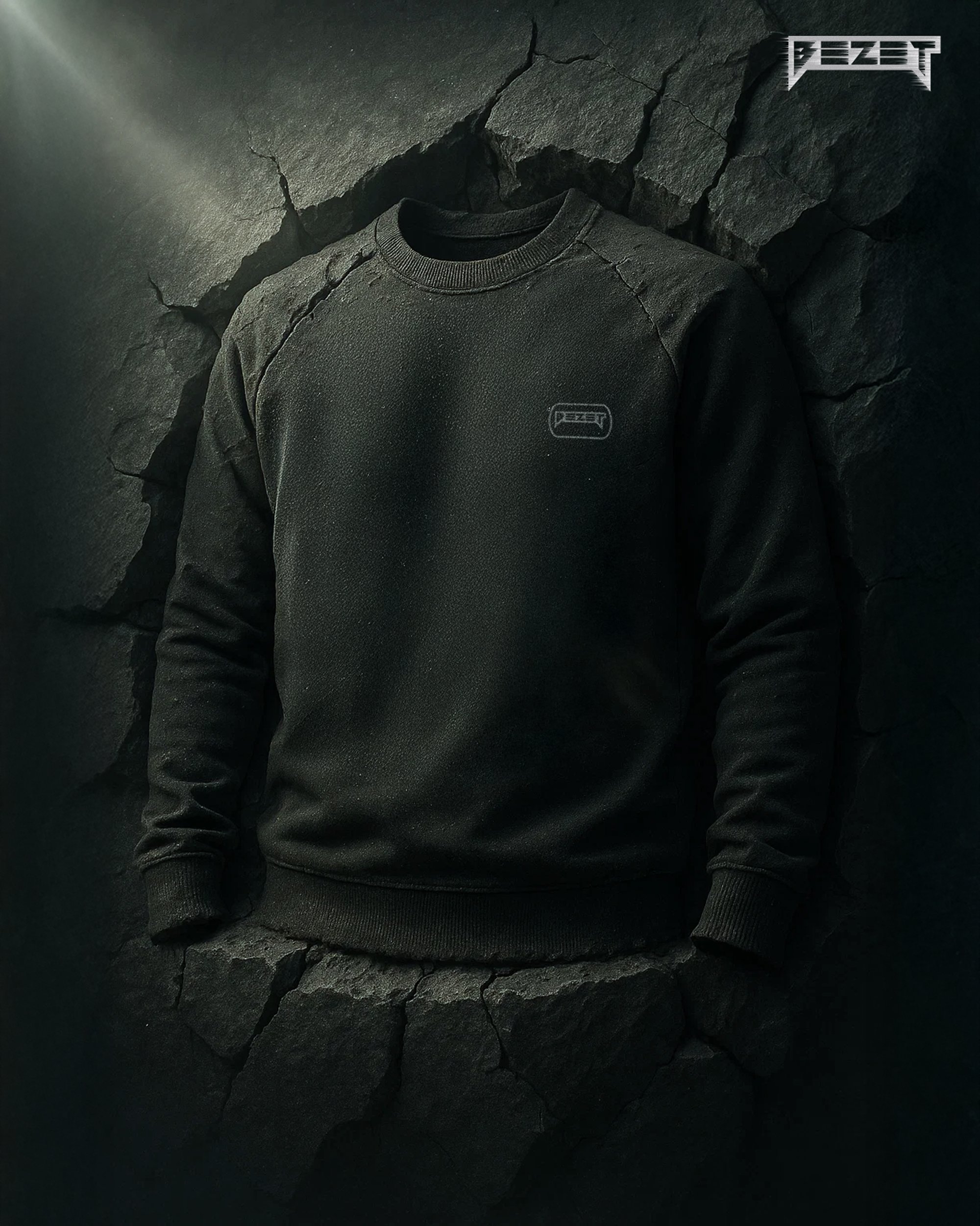 Кофта світшот BEZET Skull Unit чорний - Фото 14