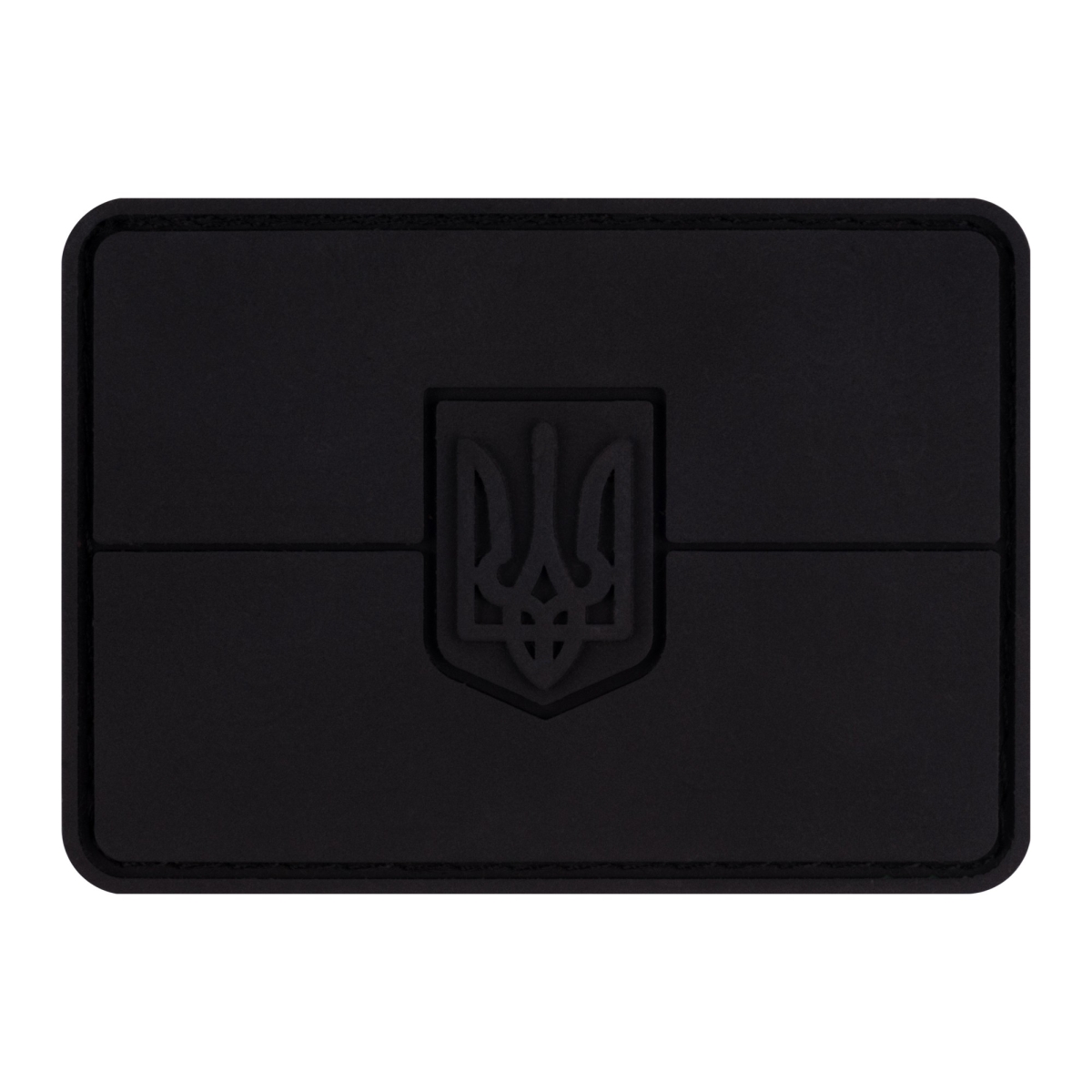 ПВХ патч "Прапор" чорний - Brand Element