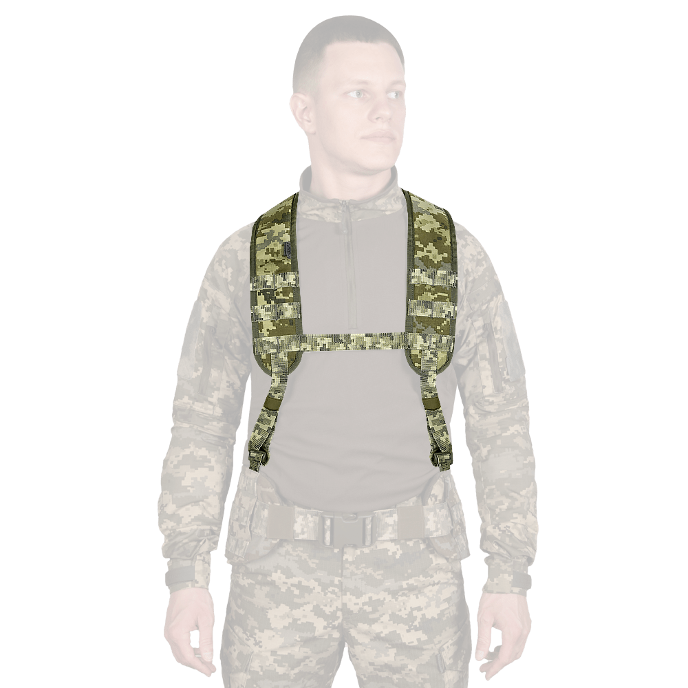 Ремені плечові Camotec РПС Піксель KOMBAT