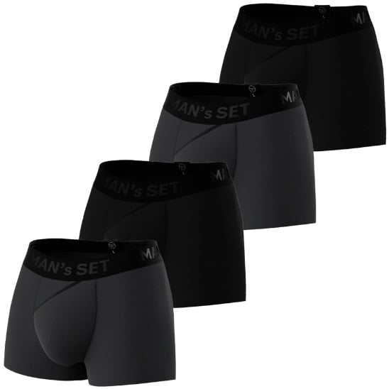 Комплект трусів Classic 2.0 Black Series, 4шт MansSet