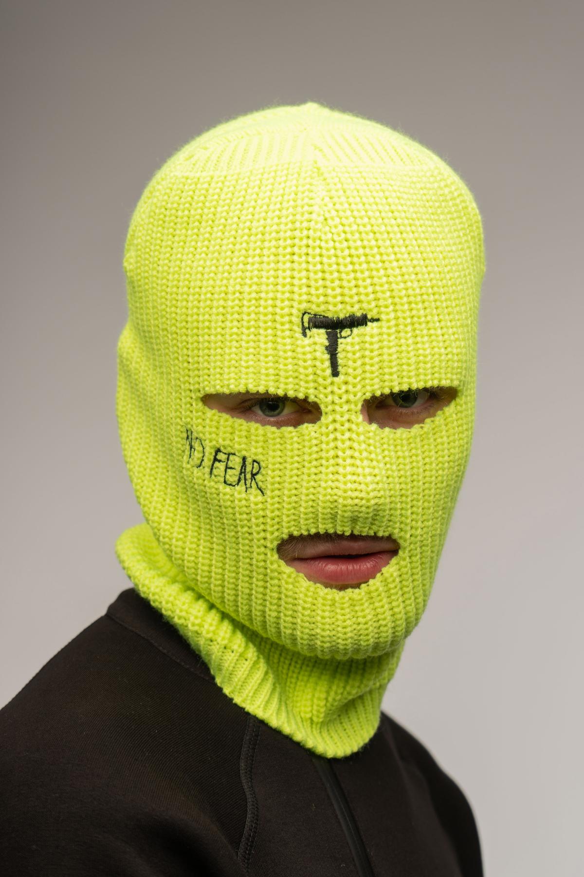 Балаклава Узі, салатовий TURWEAR