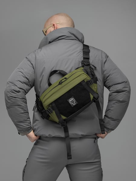 Поясна сумка BEZET Iron хакі