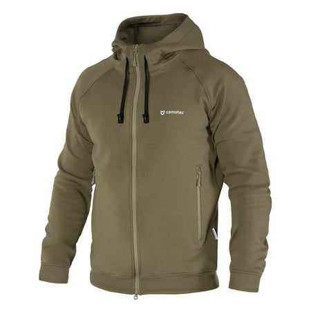 Спортивна кофта Camotec FitPro Zip ShapeKnit олива KOMBAT