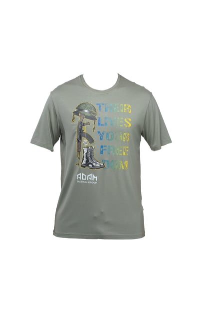 M-GEAR Футболка ADAM свобода сіра M-GEAR