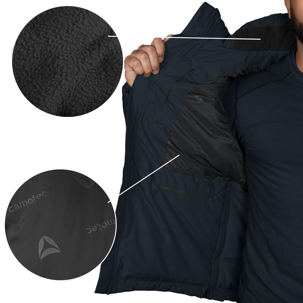 Костюм Camotec Patrol Taslan темно-синій KOMBAT - Фото 1