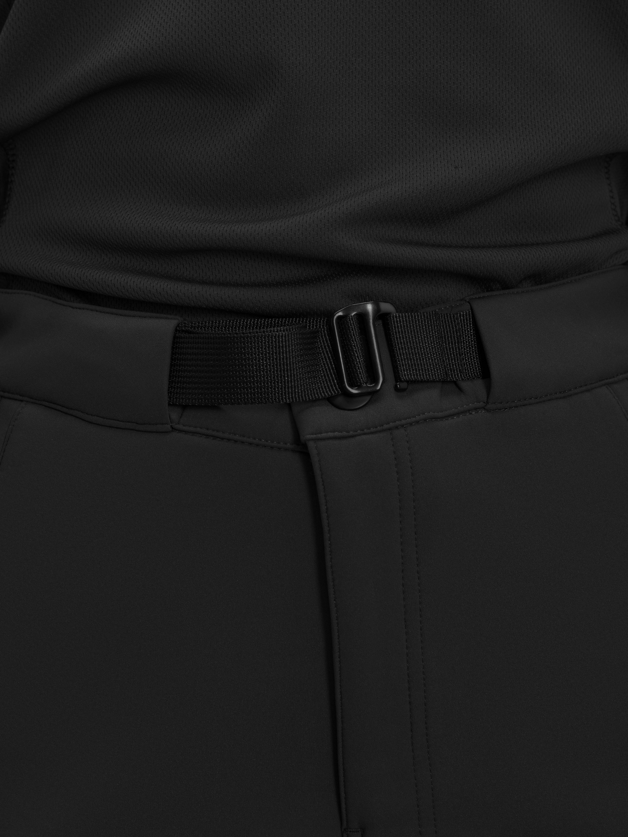 Штани карго тактичні жіночі Softshell BEZET Techwear чорний - Фото 24