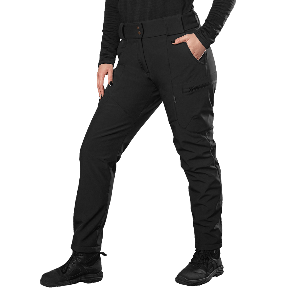 Штани Camotec Pani SoftShell Чорний KOMBAT