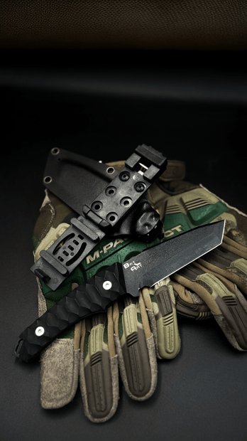 Ніж СКОРПІОН ЧОРНИЙ BATART UA