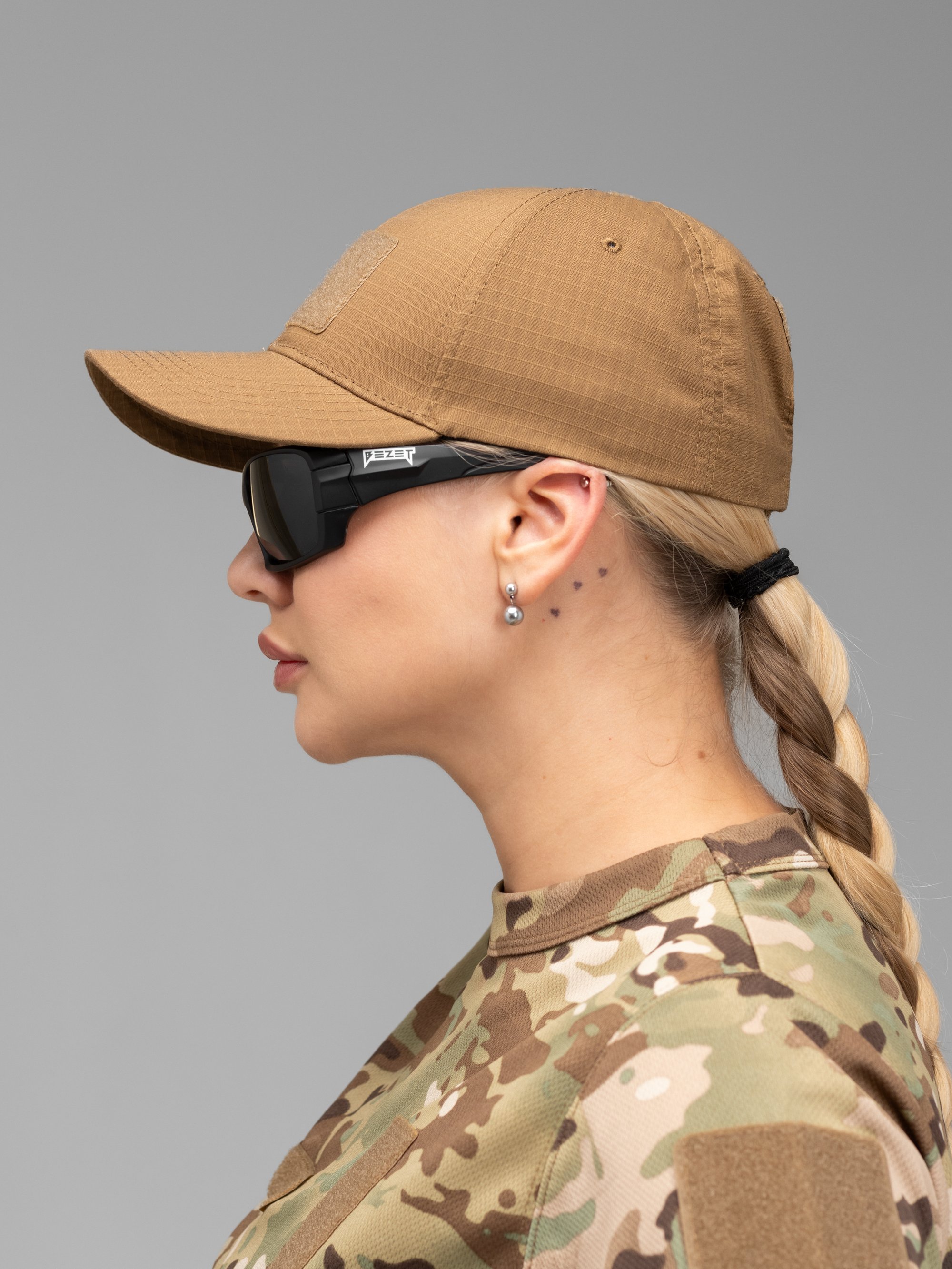 Бейсболка тактична жіноча BEZET койот - Фото 3