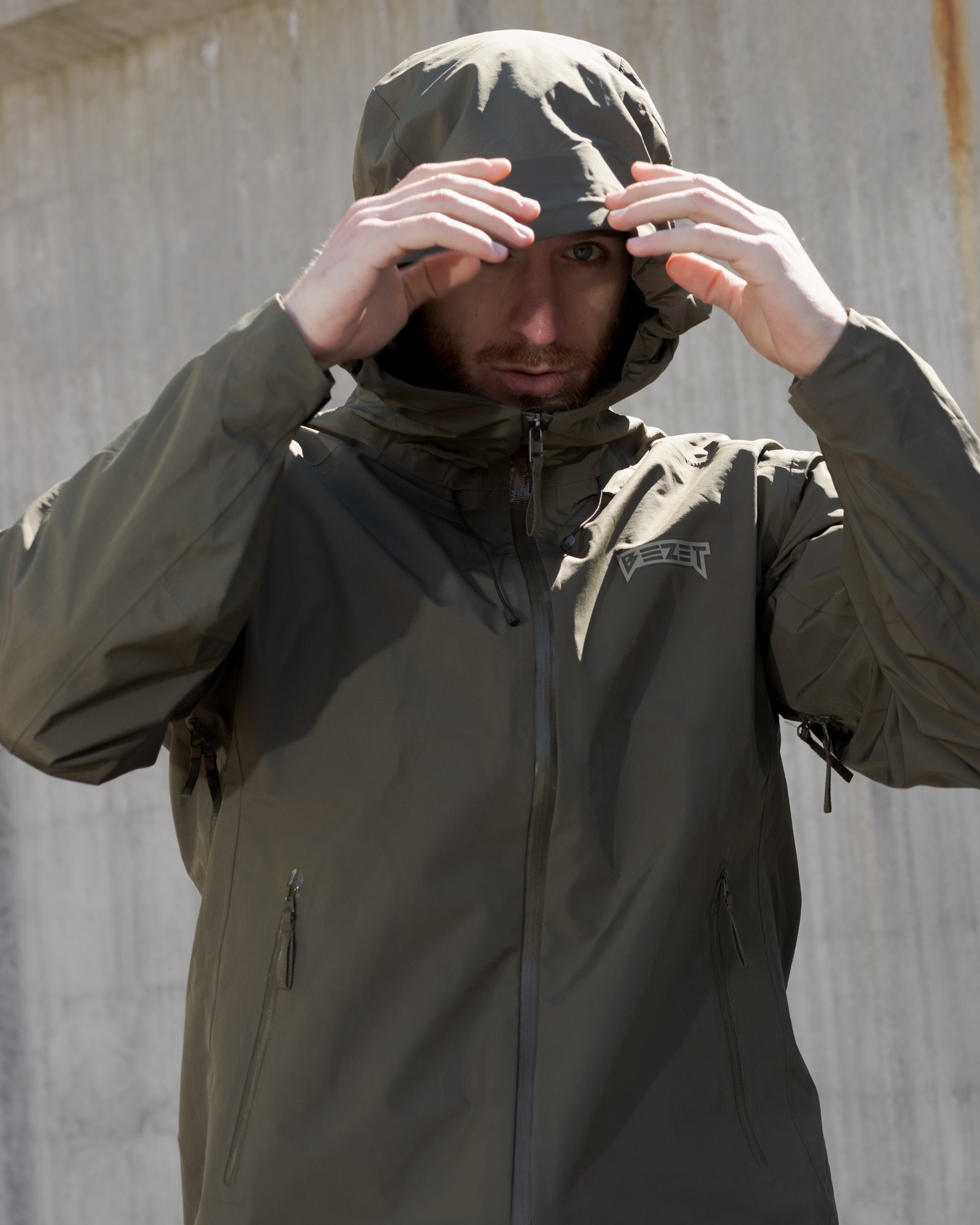 Куртка вітрівка BEZET ShieldTech хакі - Фото 37