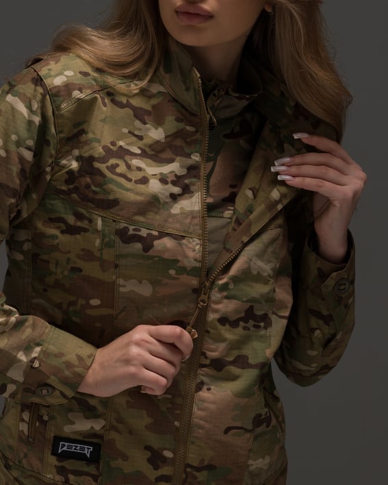 ЖІНОЧА КУРТКА ВІТРОВКА ТАКТИЧНА BEZET SHOOTER МУЛЬТИКАМ - Фото 7