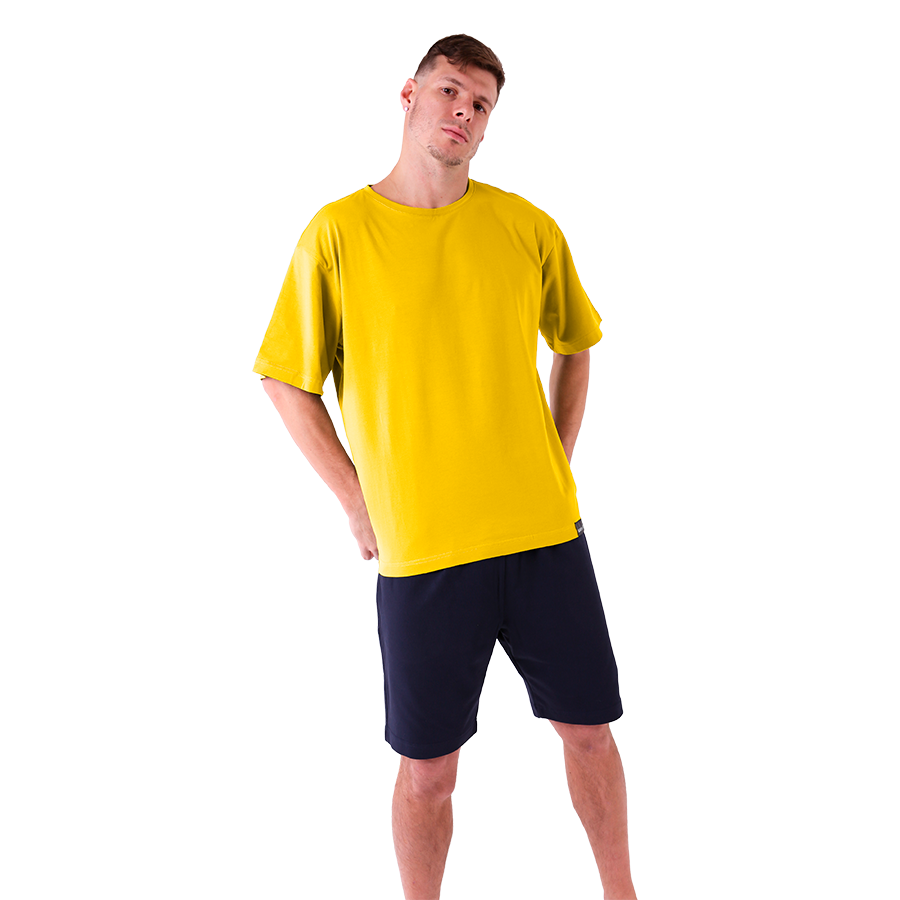 Футболка oversize, лимонний MansSet