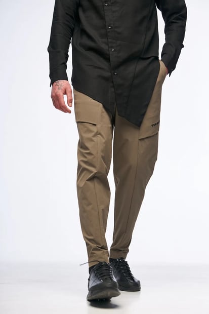 Карго штани зі стрейч нейлону "SM-2421" , хакі TURWEAR