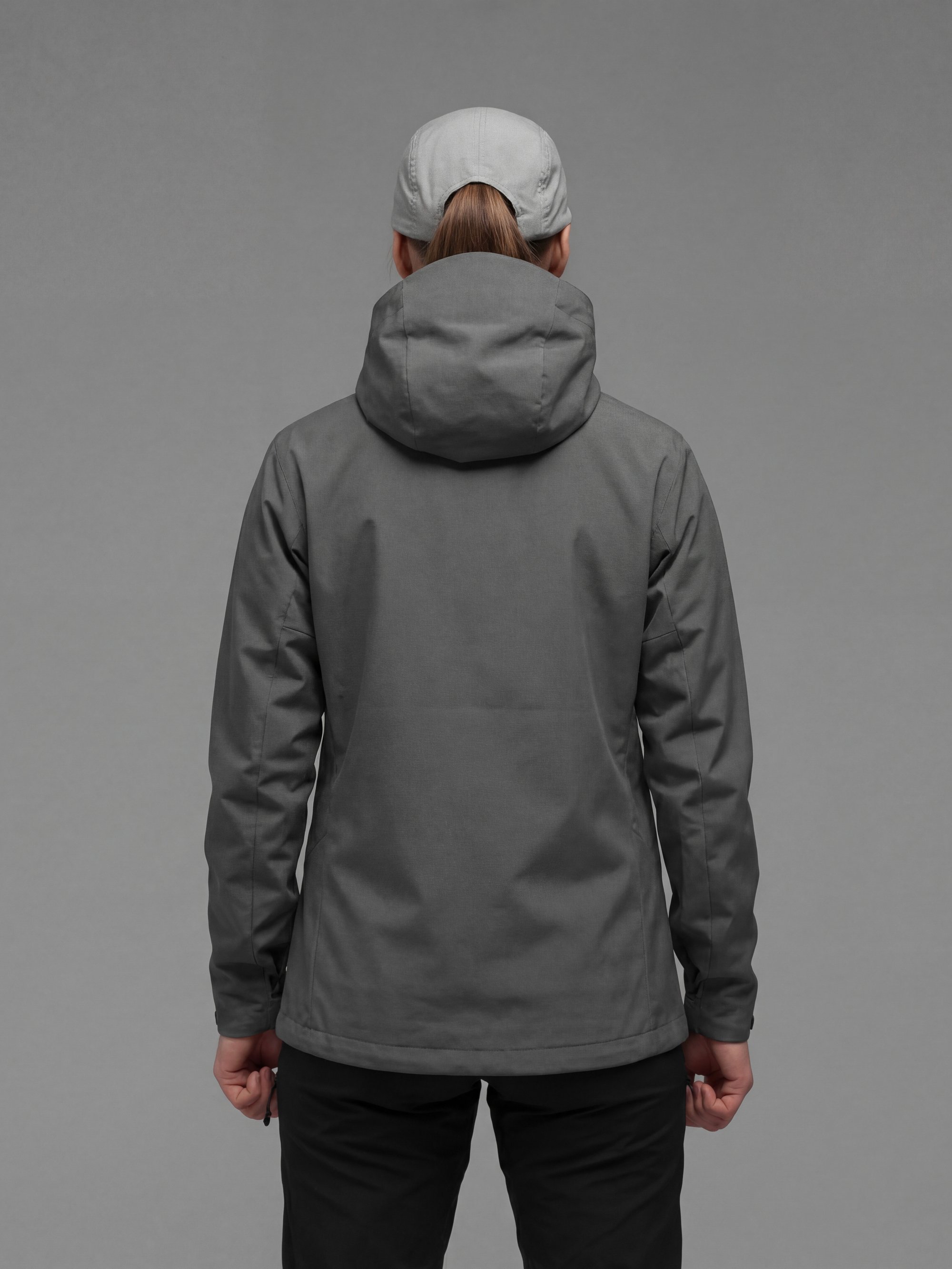 Куртка жіноча вітрівка BEZET WindBreaker сірий - Фото 2