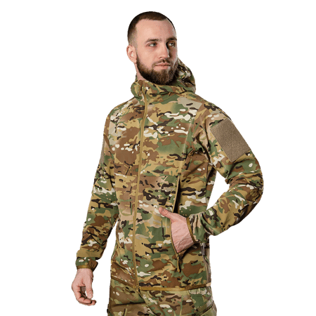 Куртка-вітрівка Camotec WindBlock Мультикам KOMBAT