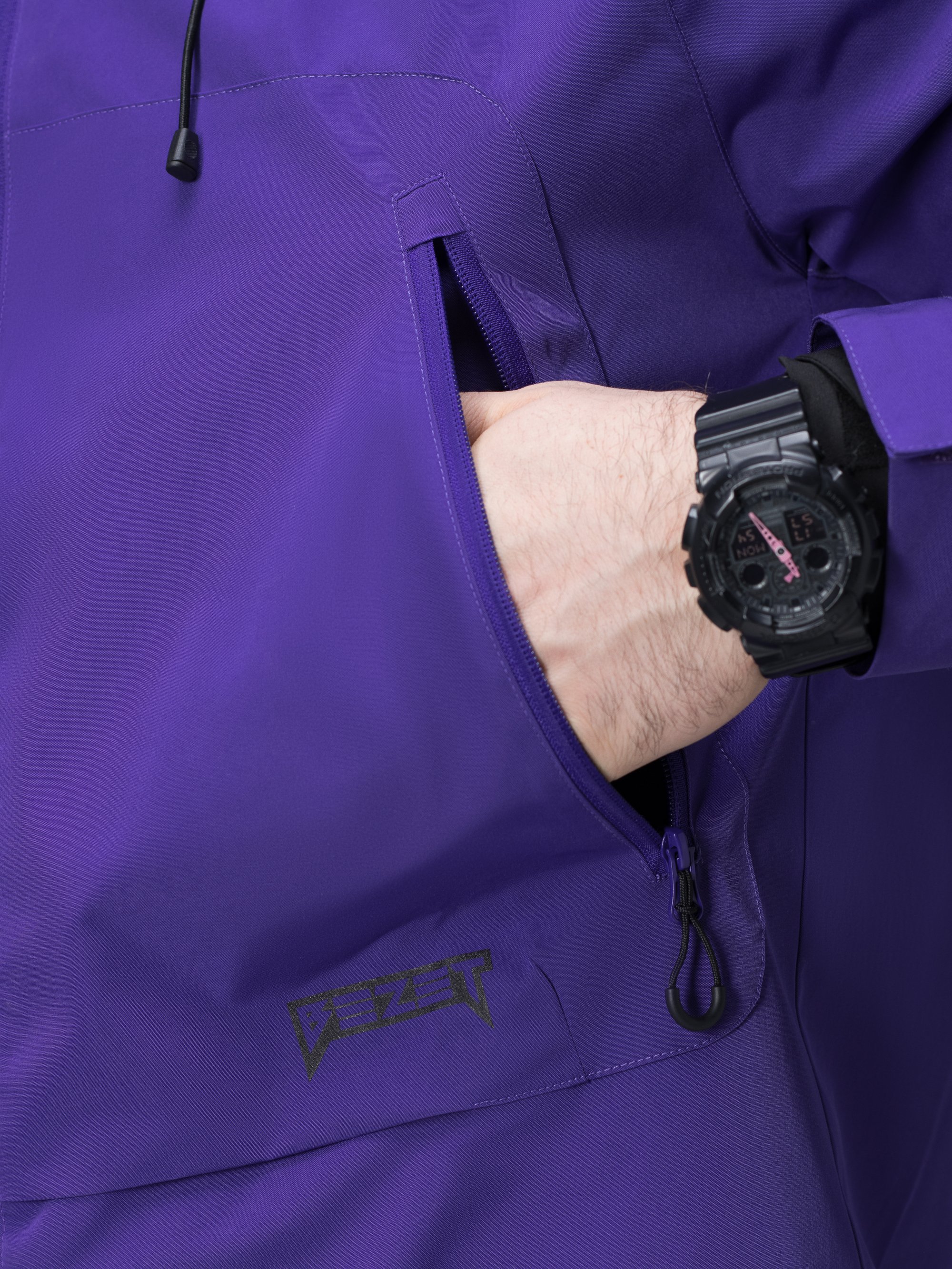 Куртка вітрівка BEZET Trail фіолетовий - Фото 19
